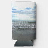 Strand Abstrakte künstlerische Geschenke Gabe Gnad Selters Dosenkühler (Rückseite)