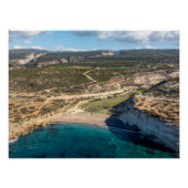 Strand Akamas, White River, Zypern Poster (Vorderseite)