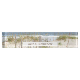 Strand Akrylenschild Namensplakette