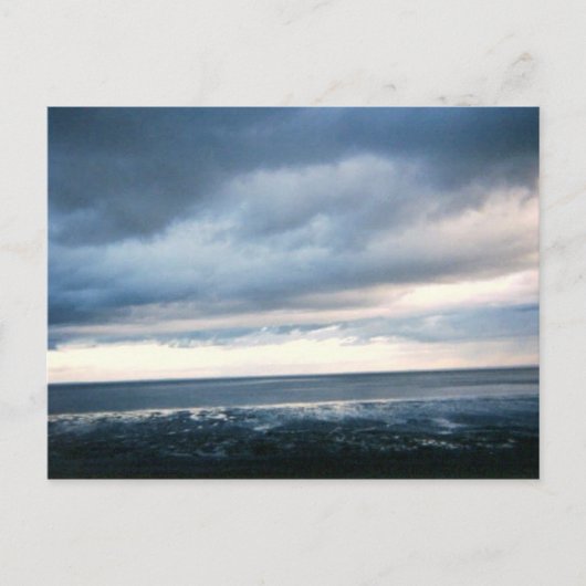 Strand Alaska Postkarte (Vorderseite)