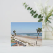 Strand am Golf von Alabama Postkarte (Stehend Vorderseite)