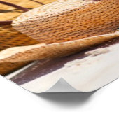 Strand am Meer Poster (Ecke)