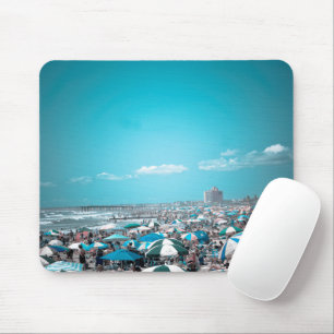 Strand an der Küste von Jersey Shore Mousepad