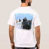 STRAND-ANGRIFF T-Shirt (Rückseite)