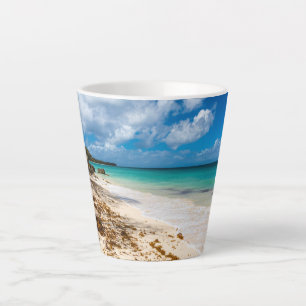 Strand Anse Canot auf Marie-Galante Milchtasse