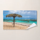 Strand Anse des Rochers Badhandtuch Set (Handtuch)