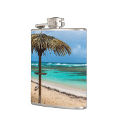 Strand Anse des Rochers Flachmann (Links)