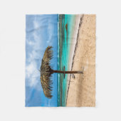 Strand Anse des Rochers Fleecedecke (Vorderseite)