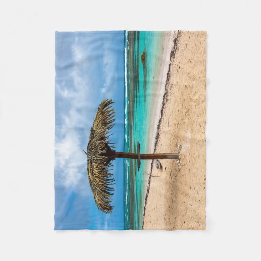 Strand Anse des Rochers Fleecedecke (Vorderseite)