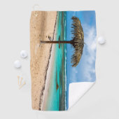 Strand Anse des Rochers Golfhandtuch (Insitu)