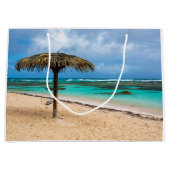 Strand Anse des Rochers Große Geschenktüte (Vorderseite)