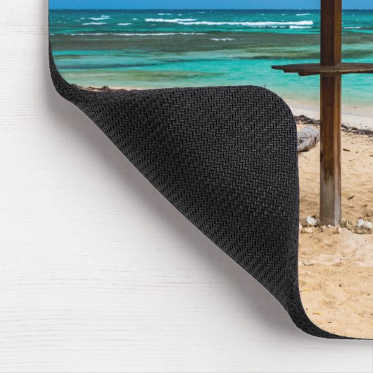 Strand Anse des Rochers Mousepad (Ecke)