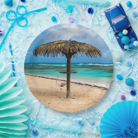 Strand Anse des Rochers Pappteller (Party)