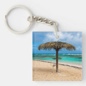 Strand Anse des Rochers Schlüsselanhänger (Vorderseite)