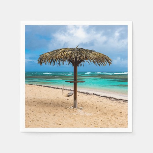 Strand Anse des Rochers Serviette (Vorderseite)