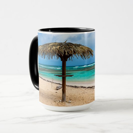 Strand Anse des Rochers Tasse (Vorderseite Links)