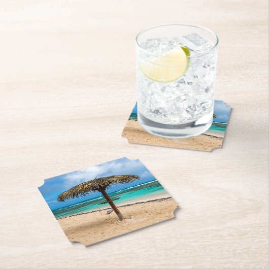 Strand Anse des Rochers Untersetzer (Vor Ort)