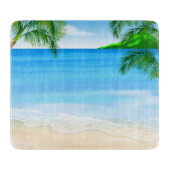 Strand-Ansicht Schneidebrett (Vorderseite)