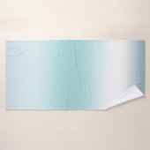 Strand Aqua Blue Ombre Badehandtuch (Badehandtuch)