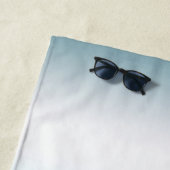 Strand Aqua Blue Ombre Strandtuch (Beispiel)