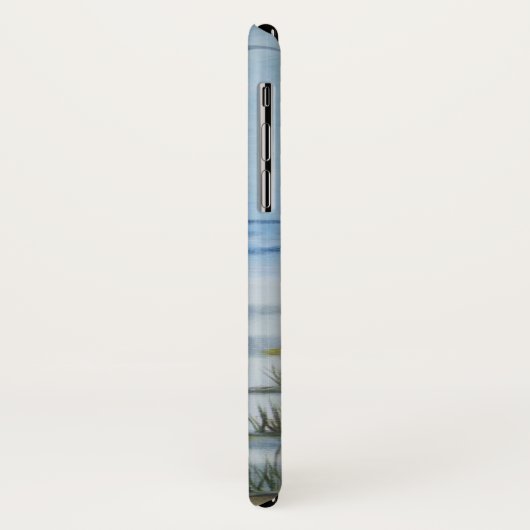 Strand-Aquarell Case-Mate iPhone Hülle (Hinten/Links)