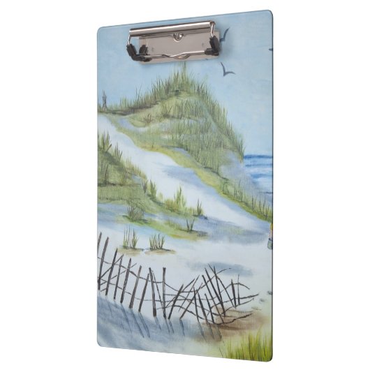 Strand-Aquarell Klemmbrett (Links)