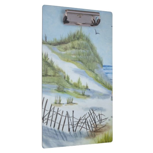 Strand-Aquarell Klemmbrett (Rechts)