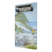 Strand-Aquarell Mini Klemmbrett (Gewinkelt2)