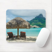 Strand auf Bora Bora mousepad (Mit Mouse)