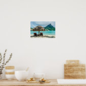 Strand auf Bora Bora Poster (Küche)