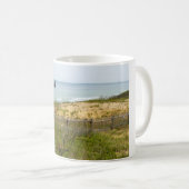 Strand auf Cape Cod Massachusetts Kaffeetasse (VorderseiteRechts)