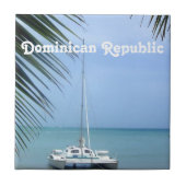 Strand auf den Dominikaner Fliese (Vorderseite)