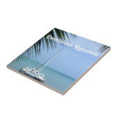 Strand auf den Dominikaner Fliese (Seite)