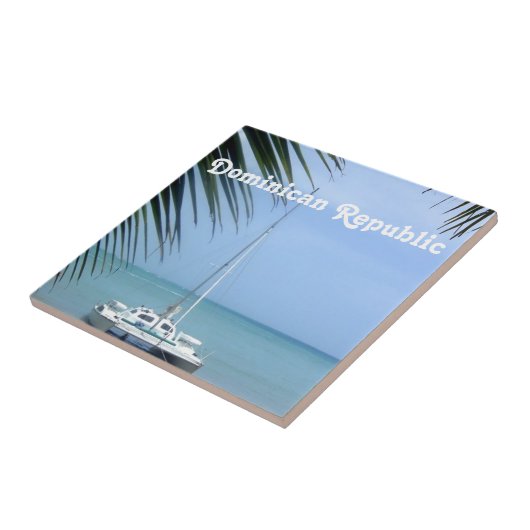 Strand auf den Dominikaner Fliese (Seite)