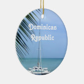 Strand auf den Dominikaner Keramikornament (Rechts)