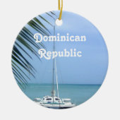 Strand auf den Dominikaner Keramikornament (Vorne)