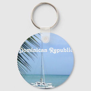 Strand auf den Dominikaner Schlüsselanhänger