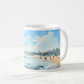 Strand auf Ihrer Tasse (VorderseiteRechts)