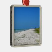Strand auf Sanibel Insel Ornament Aus Metall (Rechts)