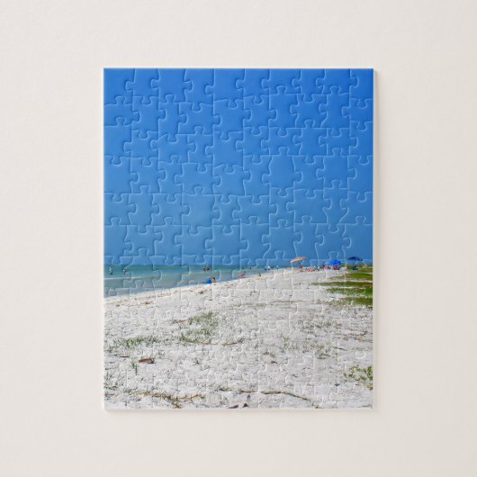 Strand auf Sanibel Insel Puzzle (Vertikal)