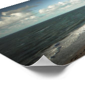 Strand auf Sylt Poster (Ecke)