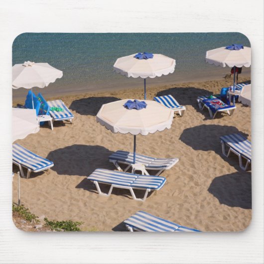 Strand-Aufenthaltsraum | Rhodos, Dodecanese Mousepad (Vorne)