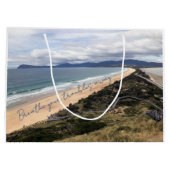 Strand Aussichtspunkt Große Geschenktüte (Rückseite)