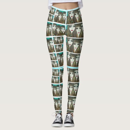 Strand-Baby-Leggings Leggings (Vorderseite)