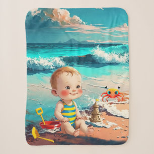 Strand Baby Sherpadecke