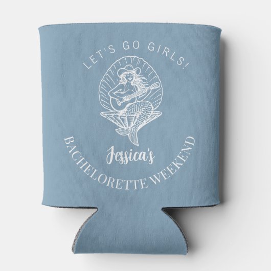 Strand Bachelorette Dosenkühler (Rückseite)