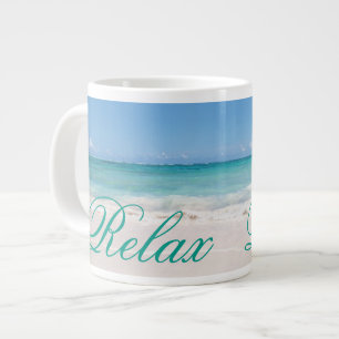 Strand Backgroud Jumbo-Tasse