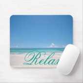 Strand Backgroud Mousepad (Mit Mouse)