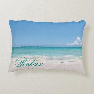 Strand Backgroud Zierkissen