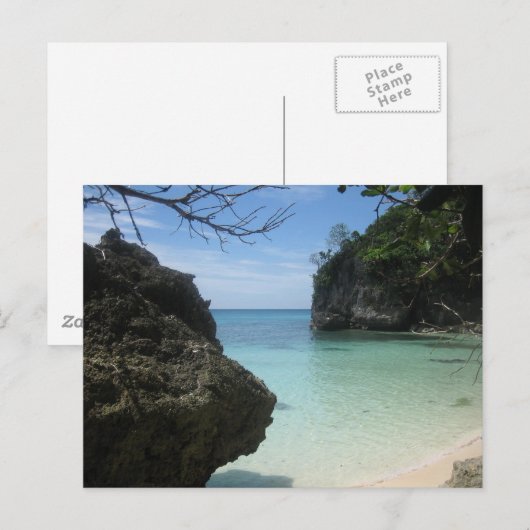 Strand Balinghai Postkarte (Vorne/Hinten)